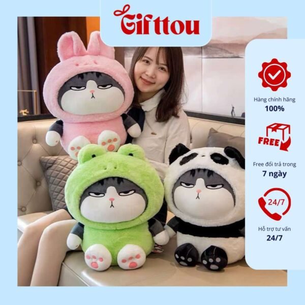 Gấu Bông Mèo Hoàng Thượng