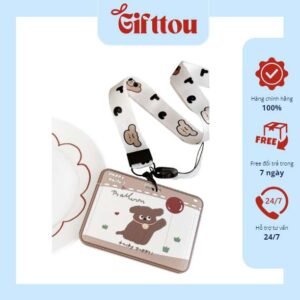 Đeo thẻ ngang Lucky puppy balloon