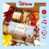 Quà tặng nến thơm mix túi chườm (TẶNG TÚI) tặng sinh nhật ( bạn gái bạn trai ) GIFTOU
