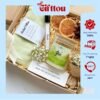 Quà tặng nến thơm mix túi chườm (TẶNG TÚI) tặng sinh nhật ( bạn gái bạn trai ) GIFTOU