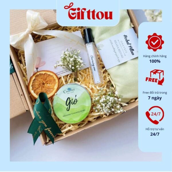 Quà tặng nến thơm mix túi chườm (TẶNG TÚI) tặng sinh nhật ( bạn gái bạn trai ) GIFTOU