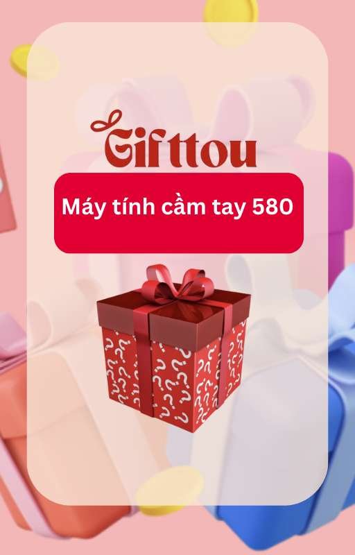 máy tính cầm tay 580