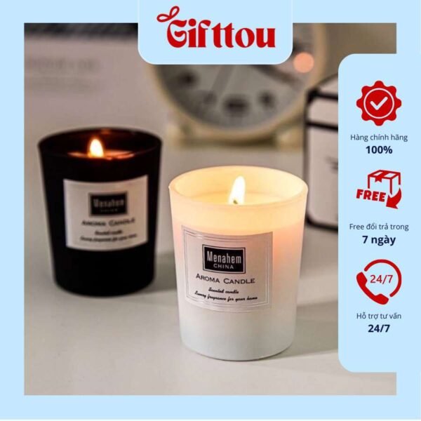 Nến Thơm Thư Giãn Không Khói  Cao Cấp Phong Cách GIFTTOU