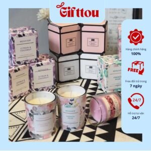 Nến Thơm Thư Giãn Không Khói  Cao Cấp Phong Cách GIFTTOU